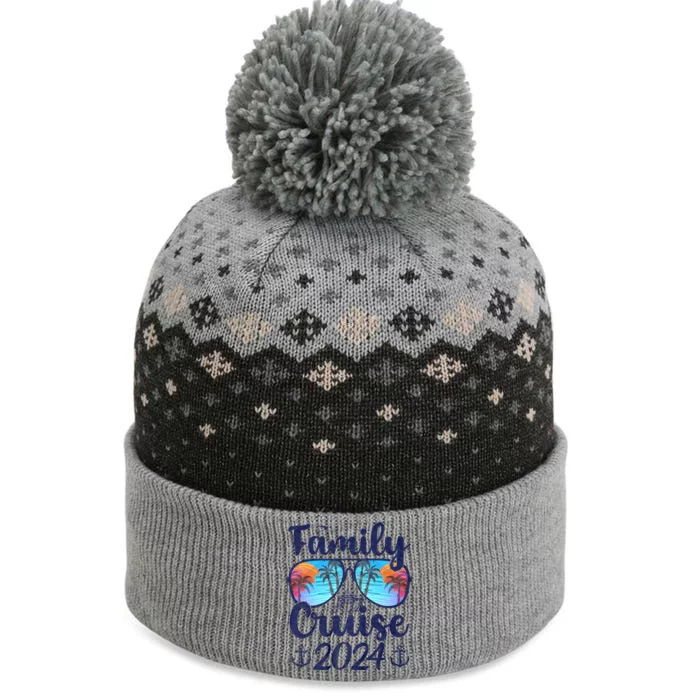 Family Cruise 2024 Family Vacation Matching Family The Baniff Cuffed Pom Beanie