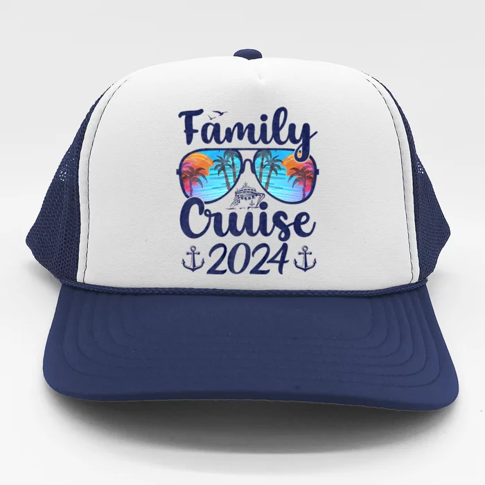 Family Cruise 2024 Family Vacation Matching Family Trucker Hat