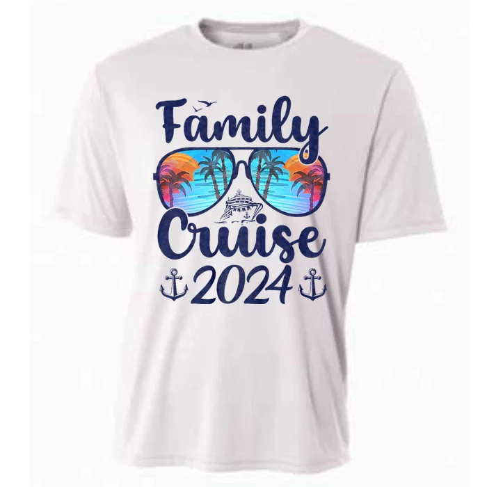 Family Cruise 2024 Family Vacation Matching Family Cooling Performance Crew T-Shirt