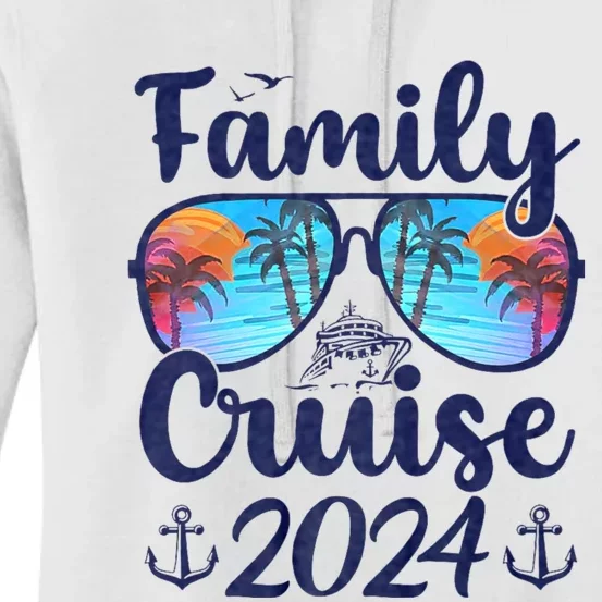 Family Cruise 2024 Family Vacation Matching Family Women's Pullover Hoodie