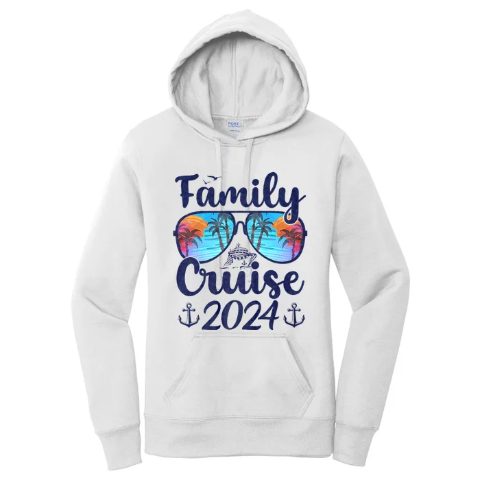 Family Cruise 2024 Family Vacation Matching Family Women's Pullover Hoodie