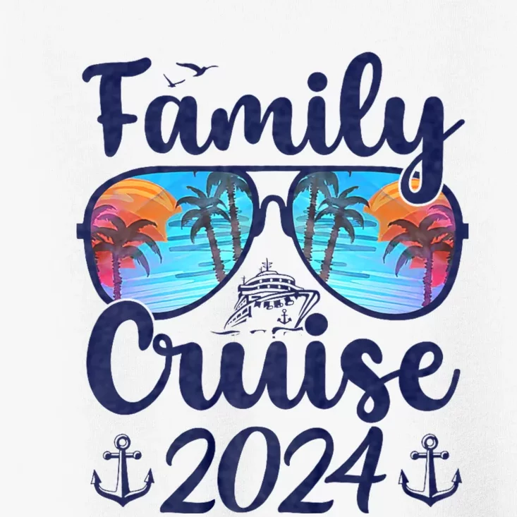 Family Cruise 2024 Family Vacation Matching Family Toddler T-Shirt