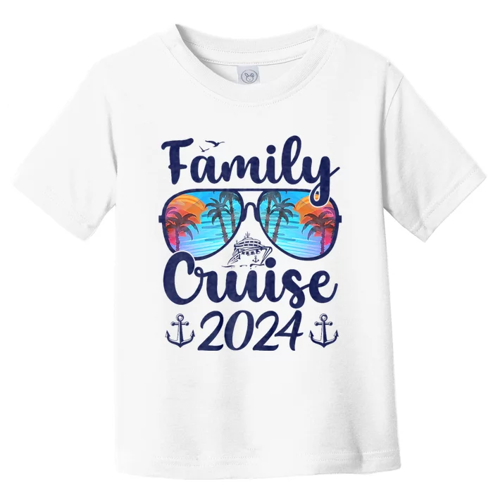 Family Cruise 2024 Family Vacation Matching Family Toddler T-Shirt