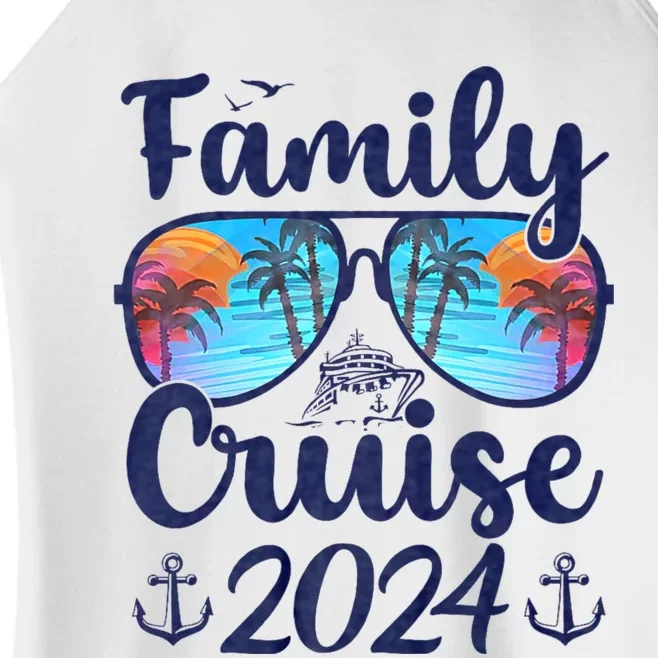 Family Cruise 2024 Family Vacation Matching Family Women’s Perfect Tri Rocker Tank