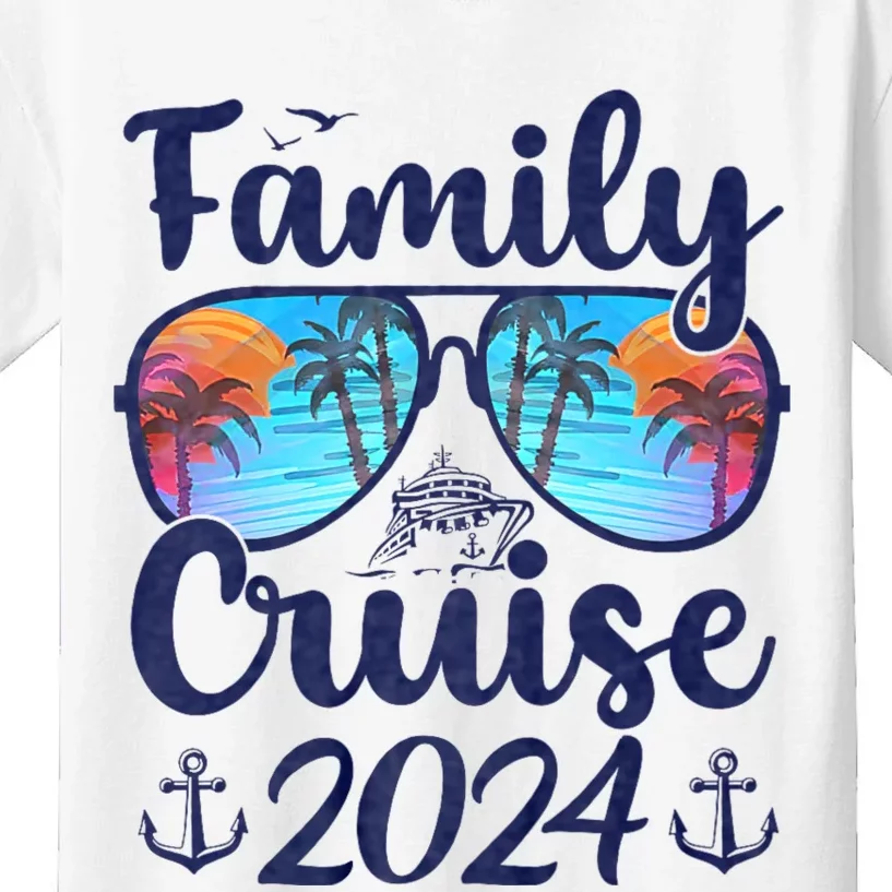 Family Cruise 2024 Family Vacation Matching Family Kids T-Shirt