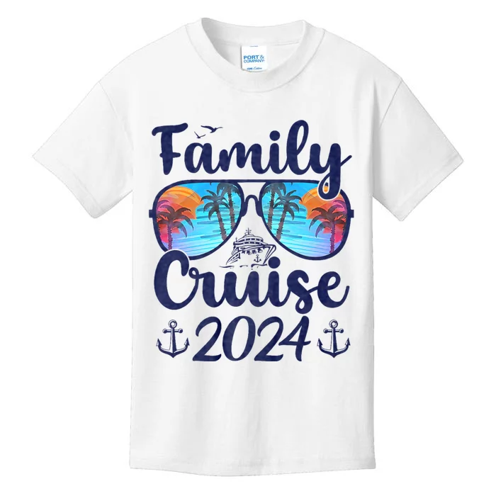 Family Cruise 2024 Family Vacation Matching Family Kids T-Shirt