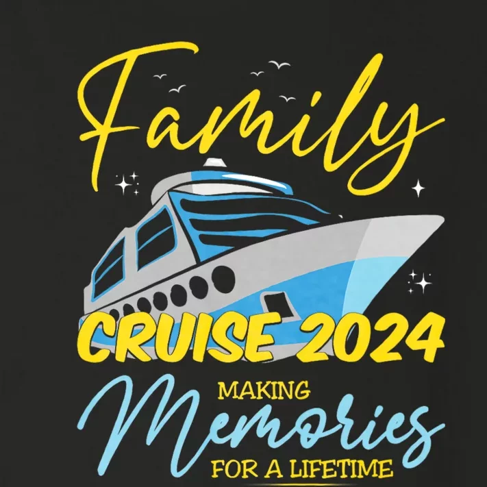 Family Cruise 2024 Sailing Cruising Vacation 2024 Family Vacation Toddler Long Sleeve Shirt