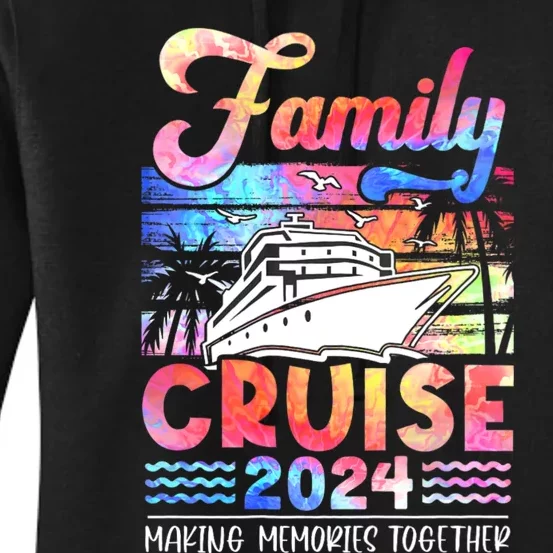 Family Cruise 2024 Cruising Ship Summer Vacation Travel Women's Pullover Hoodie