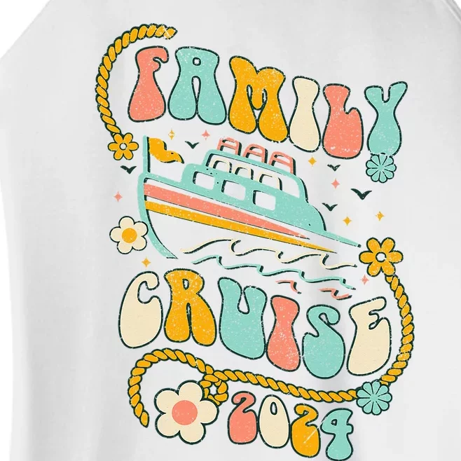 Family Cruise 2024 Cruise Trip Cruising Family Vacation Women’s Perfect Tri Rocker Tank