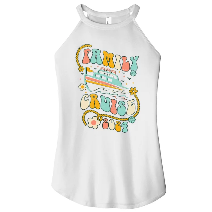 Family Cruise 2024 Cruise Trip Cruising Family Vacation Women’s Perfect Tri Rocker Tank