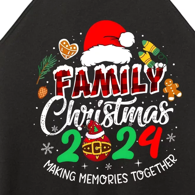 Family Christmas 2024 Making Memories Together Matching Family Women’s Perfect Tri Rocker Tank