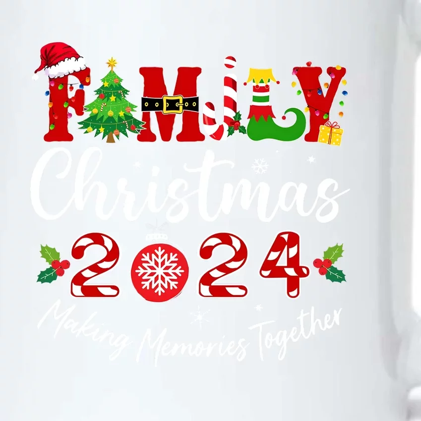 Family Christmas 2024 Making Memories Together Matching Family Black Color Changing Mug