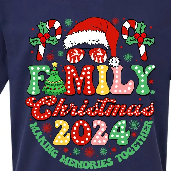 Family Christmas 2024 Christmas Squad Xmas Matching Pajamas Sueded Cloud Jersey T-Shirt