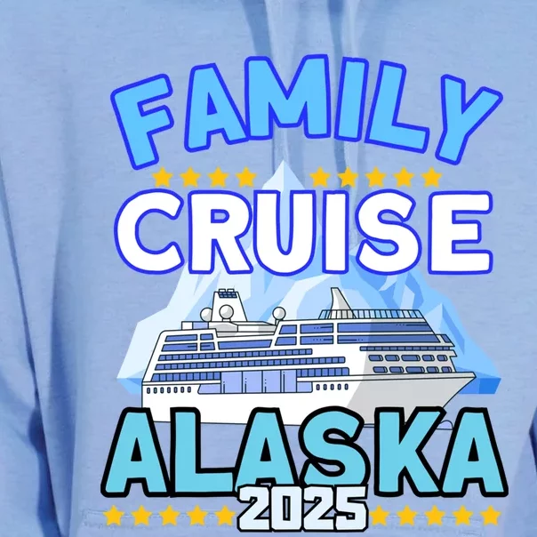 Family Cruise 2025 Alaska Cruising Family Vacation Meaningful Gift Unisex Surf Hoodie