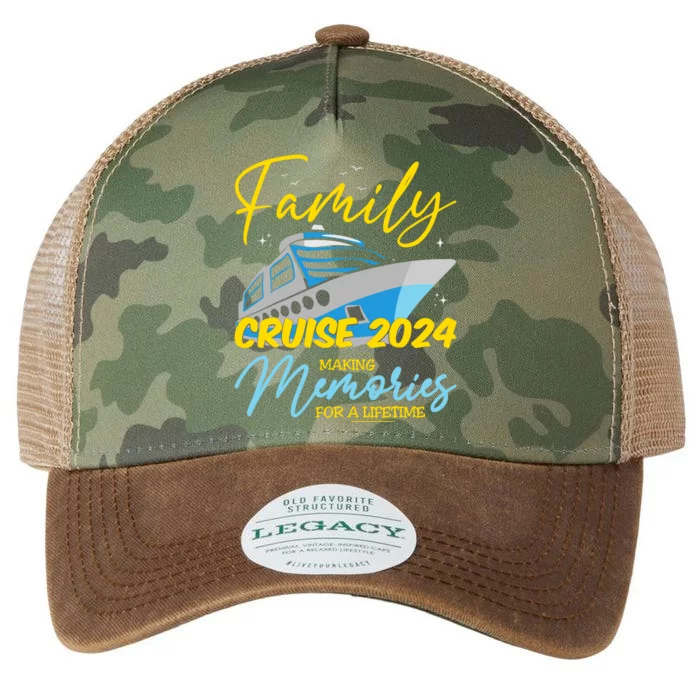 Family Cruise 2024 Sailing Cruising Vacation 2024 Legacy Tie Dye Trucker Hat