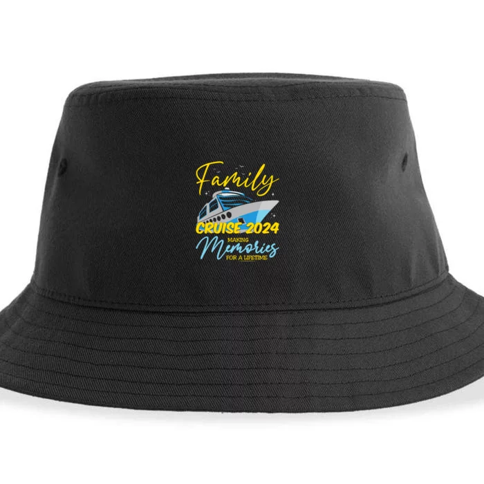 Family Cruise 2024 Sailing Cruising Vacation 2024 Sustainable Bucket Hat