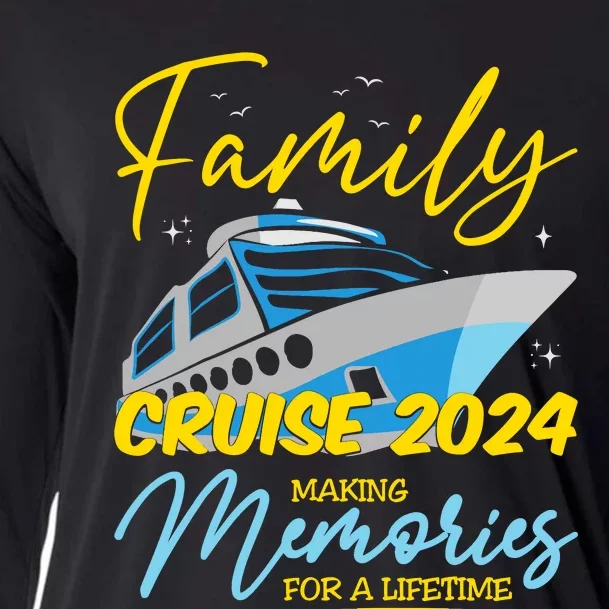 Family Cruise 2024 Sailing Cruising Vacation 2024 Cooling Performance Long Sleeve Crew