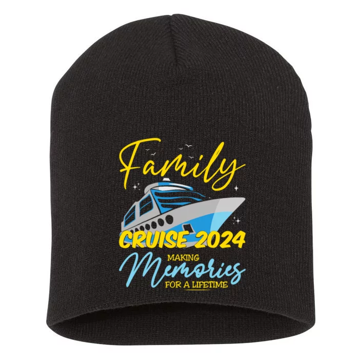 Family Cruise 2024 Sailing Cruising Vacation 2024 Short Acrylic Beanie