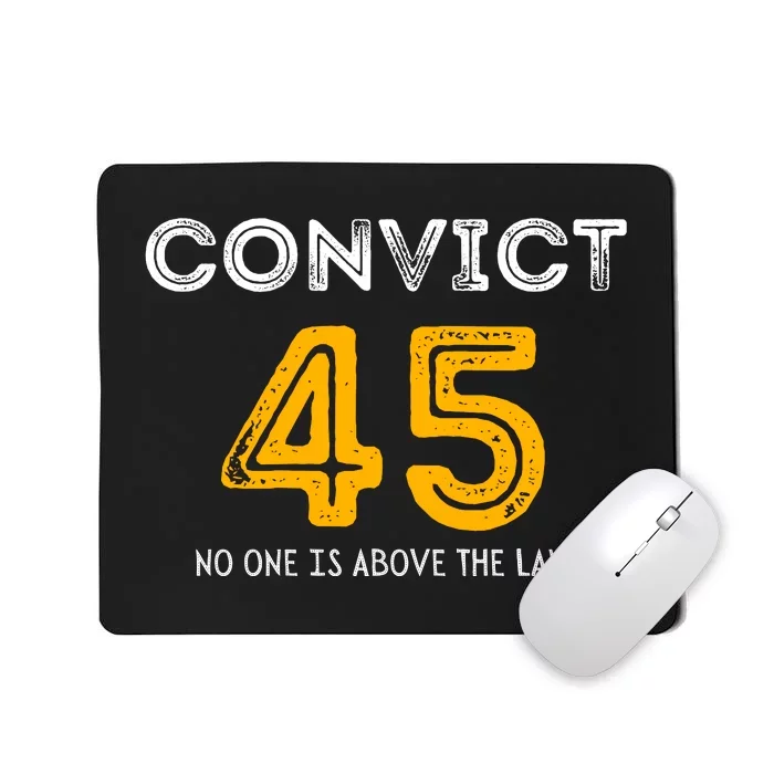 Funny Convict 45 Mousepad