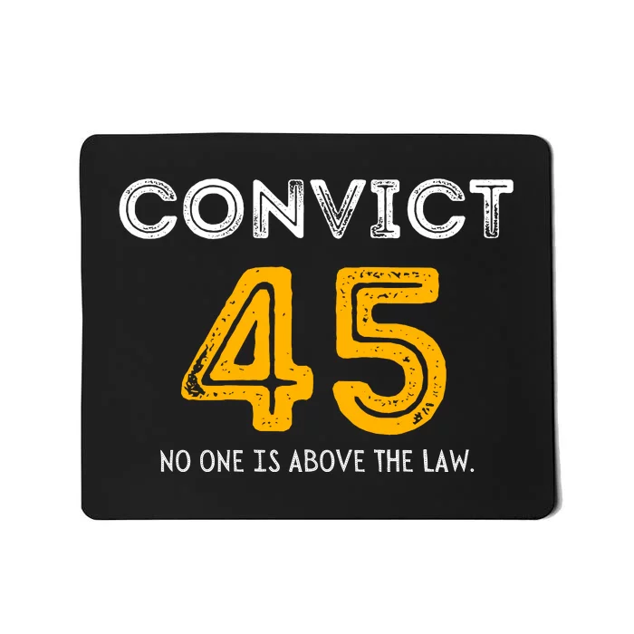 Funny Convict 45 Mousepad