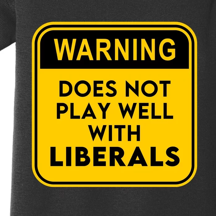 Funny Conservative Anti Liberal Baby Bodysuit