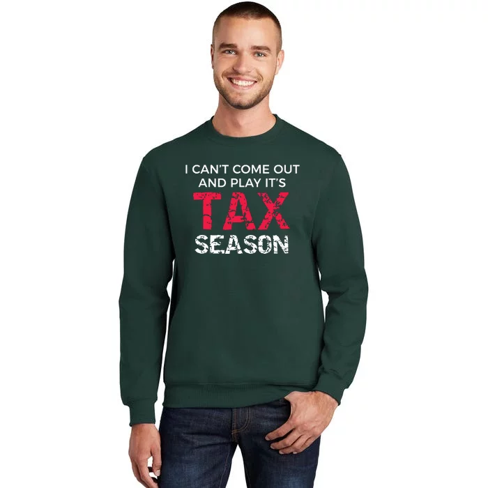 Funny CPA Accountant Gag Gift Tall Sweatshirt