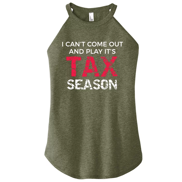 Funny CPA Accountant Gag Gift Women’s Perfect Tri Rocker Tank