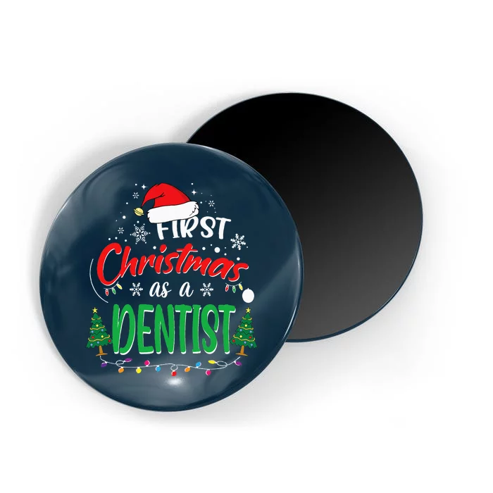 First Christmas As A Dentist 1st Christmas New Dentists Magnet