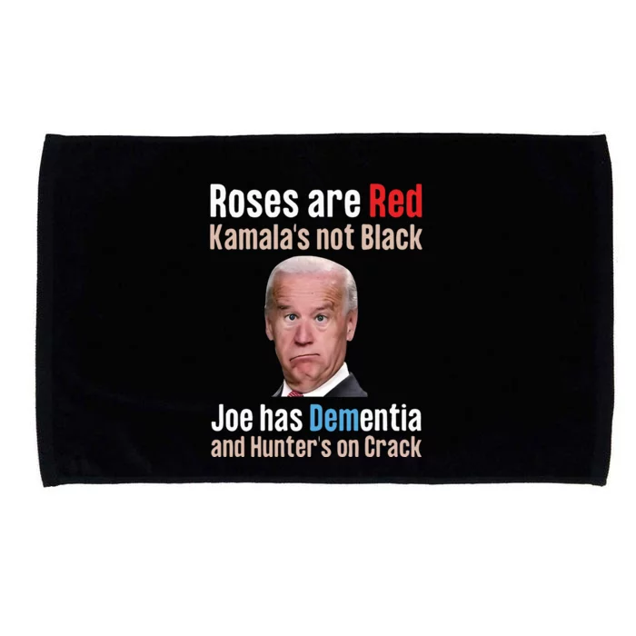 Funny Conservative Anti Biden Microfiber Hand Towel