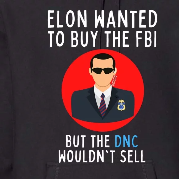 Funny Conservative Anti Biden Defund The FBI Premium Hoodie