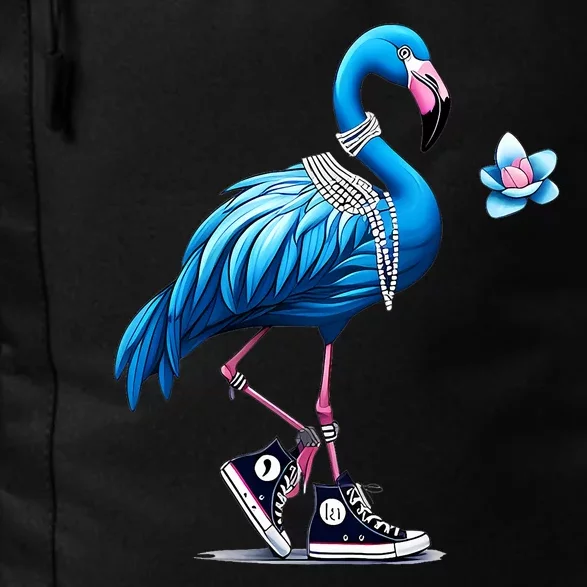 Flamingo Chucks And Pearls Comma La Kamala 2024 Daily Commute Backpack