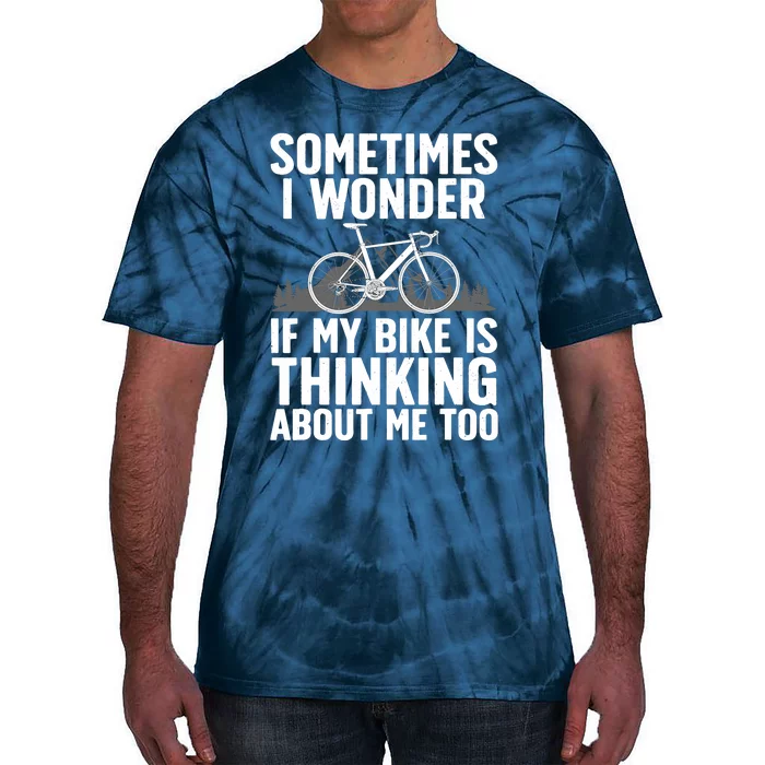 Funny Cycling Art For Bike Rider Track Racing Tie-Dye T-Shirt