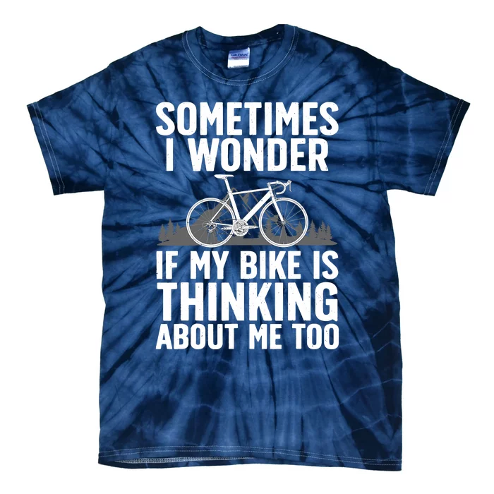 Funny Cycling Art For Bike Rider Track Racing Tie-Dye T-Shirt