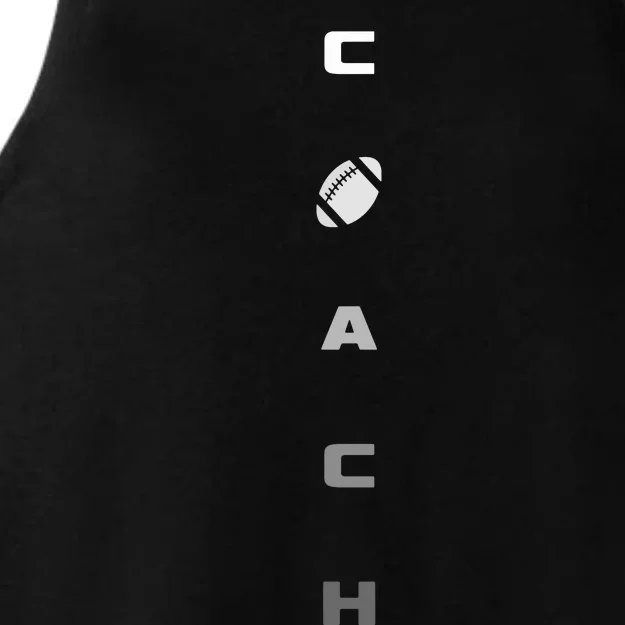 Football Coach Apparel Football Coach Ladies Tri-Blend Wicking Tank