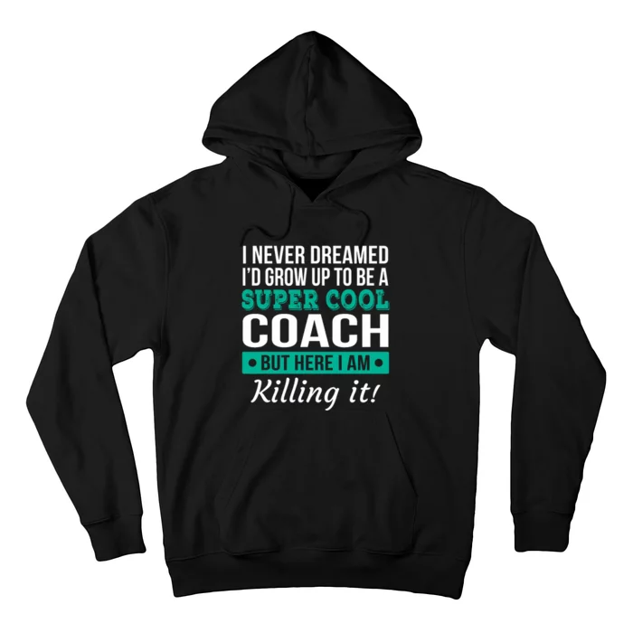 Funny Coach Appreciation Thank You Gift Hoodie