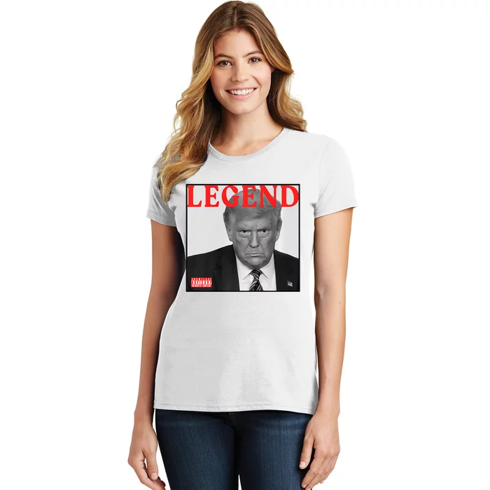 Funny Cd Album Cover Trump Legend Women's T-Shirt