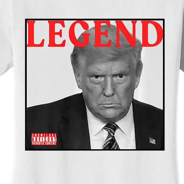 Funny Cd Album Cover Trump Legend Women's T-Shirt