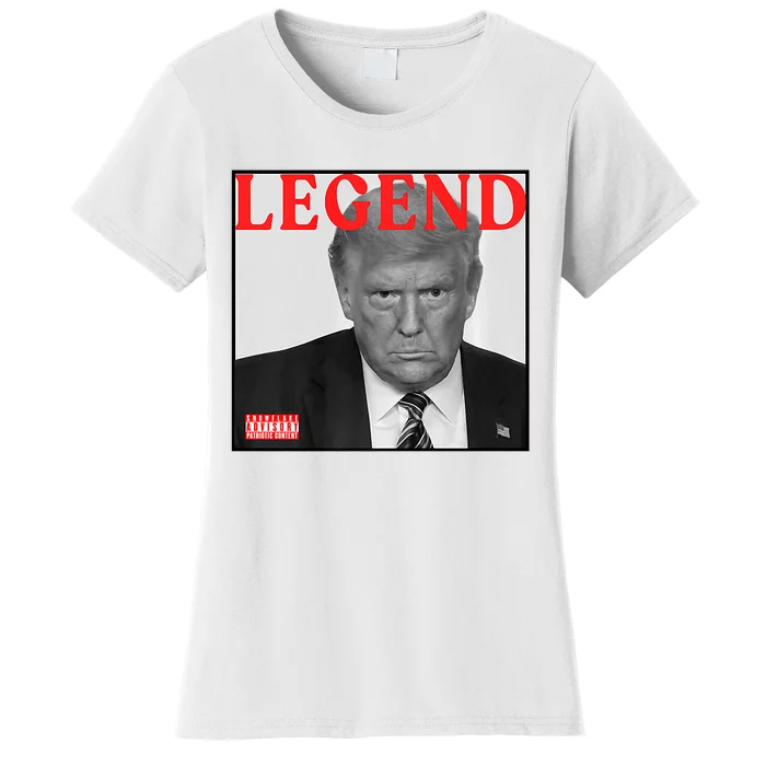 Funny Cd Album Cover Trump Legend Women's T-Shirt