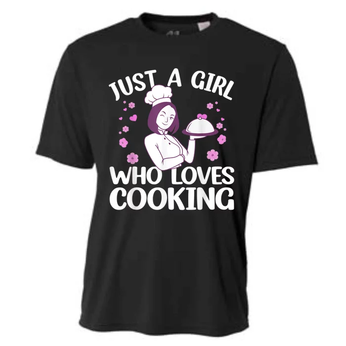 Funny Cook Art For Women Cooking Lover Culinary Cooling Performance Crew T-Shirt