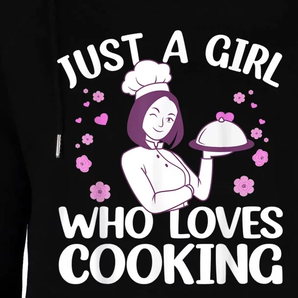 Funny Cook Art For Women Cooking Lover Culinary Womens Funnel Neck Pullover Hood