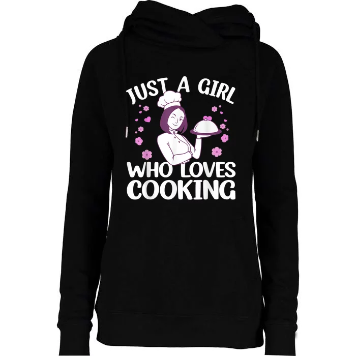 Funny Cook Art For Women Cooking Lover Culinary Womens Funnel Neck Pullover Hood