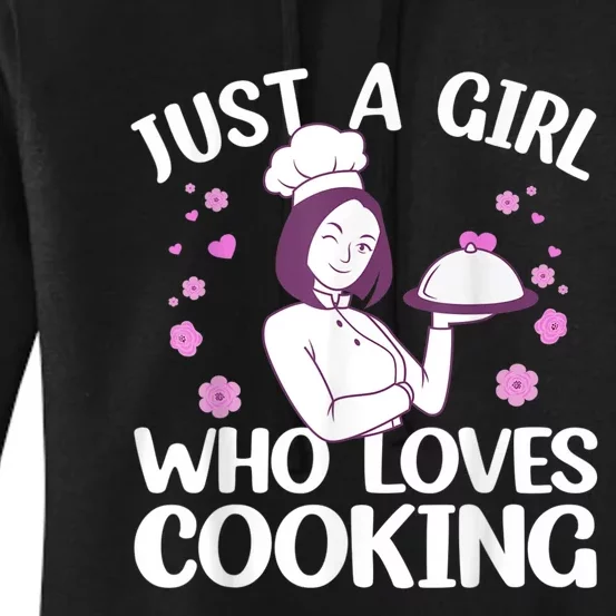 Funny Cook Art For Women Cooking Lover Culinary Women's Pullover Hoodie