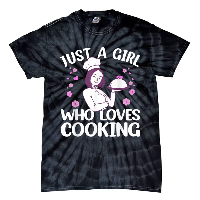 Funny Cook Art For Women Cooking Lover Culinary Tie-Dye T-Shirt