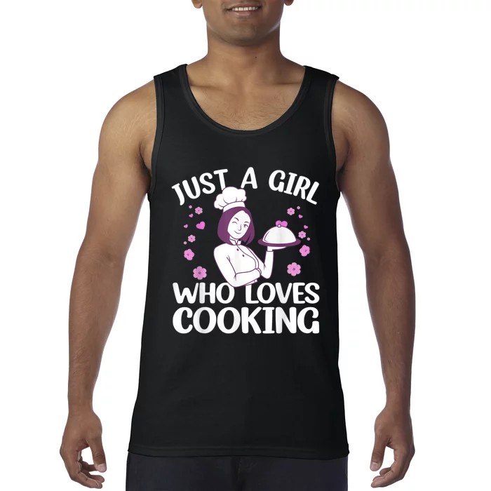 Funny Cook Art For Women Cooking Lover Culinary Tank Top