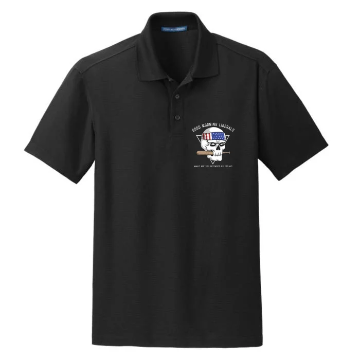 Funny Conservative Anti Liberal Anti Woke Dry Zone Grid Performance Polo