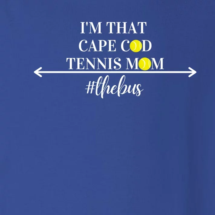 Funny Cute And Humorous I'm That Cape Cod Tennis Mom 'S Gift Toddler Long Sleeve Shirt