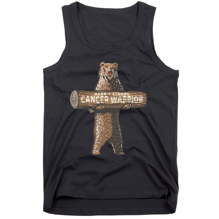 Fight Cancer Awareness Support Cancer Warrior Fighter Tank Top