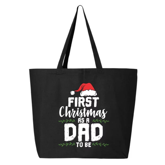 First Christmas As A Daddy To Be Future Father Xmas Gift 25L Jumbo Tote