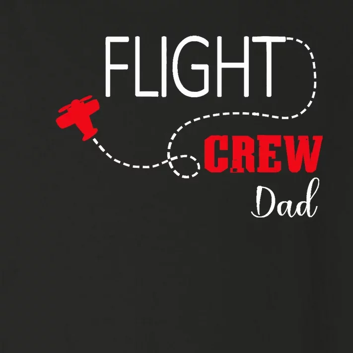 Flight Crew Airplane Birthday Dad, airplane Matching Family Toddler Long Sleeve Shirt