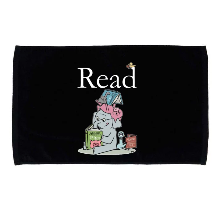 Funny Cute Animals Read Book Fan Microfiber Hand Towel